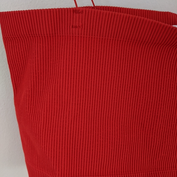 UO Out From Under Red Ribbed Bralette - Picture 3 of 4